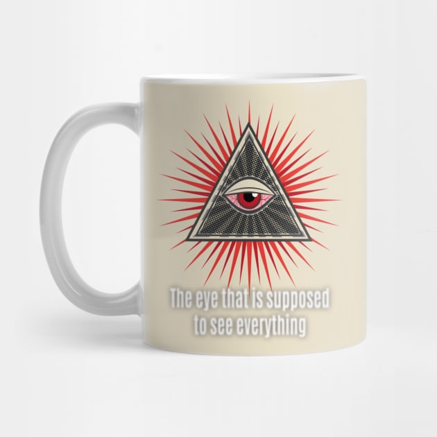 Stoned Illuminati eye by WickedAngel